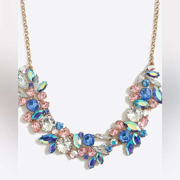 J. Crew Gemstone cluster statement necklace - Picture 7 of 7